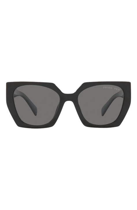 prada irregular flowers sunglasses|Prada 54mm Polarized Irregular Sunglasses .